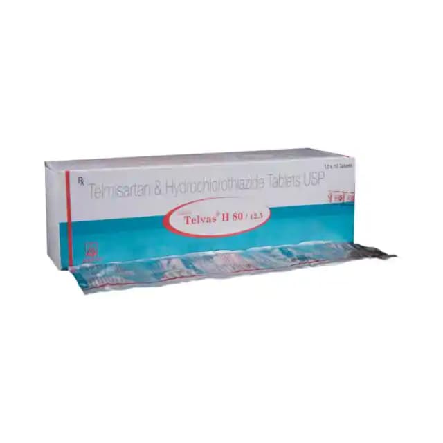 Telvas H 80/12.5 (10 tablets in 1 strip)