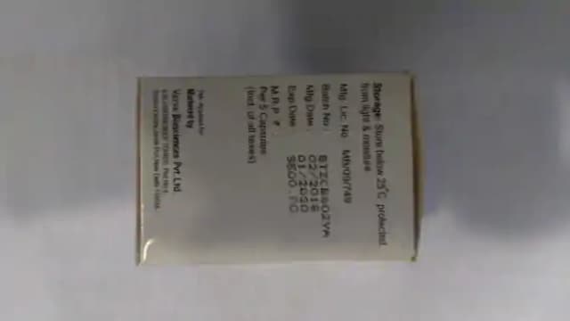 Temospan 100 (5 capsules in 1 bottle)