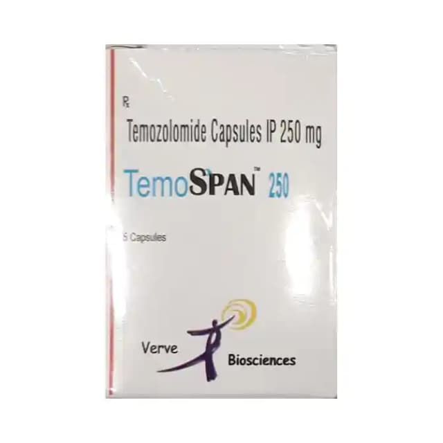 Temospan 250 (5 capsules in 1 bottle)