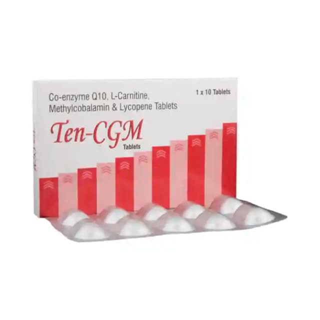 Ten CGM (10 tablets in 1 strip)
