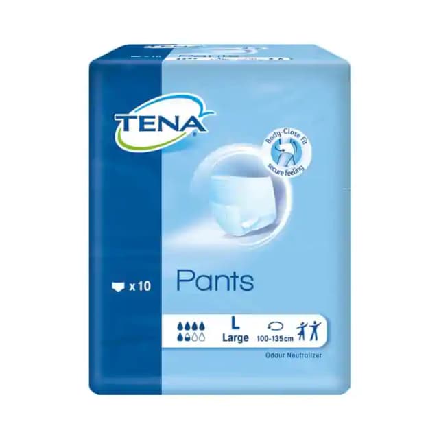 Tena Pants Large (1 Packet Of 10 pieces)