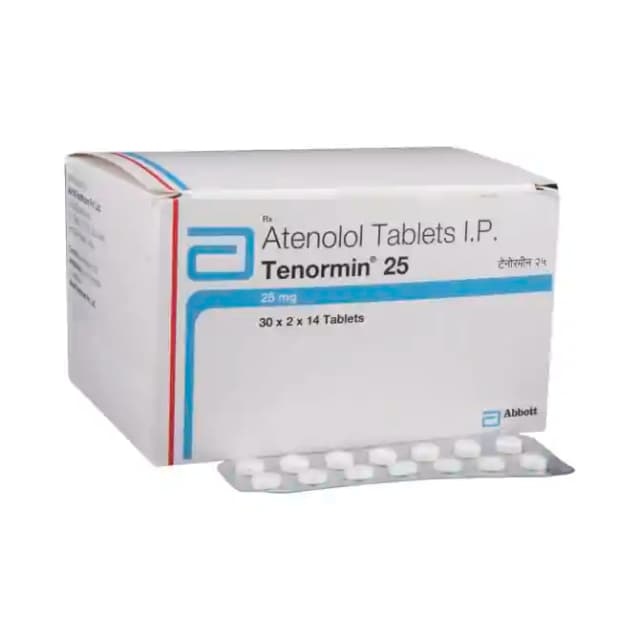 Tenormin 25 (14 tablets in 1 strip)
