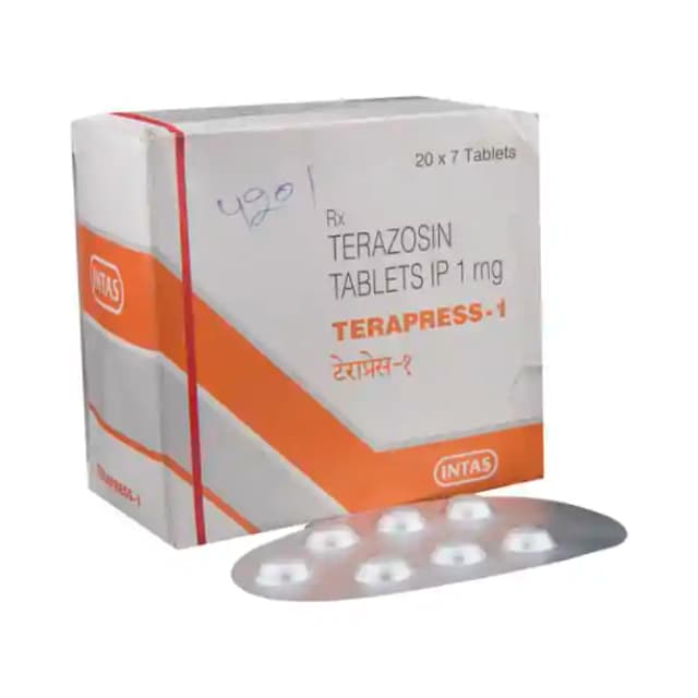 Terapress 1 (7 tablets in 1 strip)