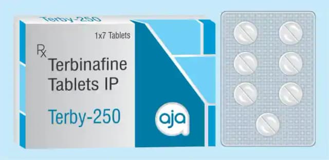 Terby 250mg (10 tablets in 1 strip)