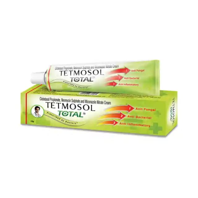 Tetmosol Total Cream (15 gm in 1 tube)