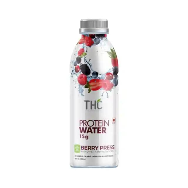 THC Protein Water Berry Press (1 Bottle of 473 ml Liquid)