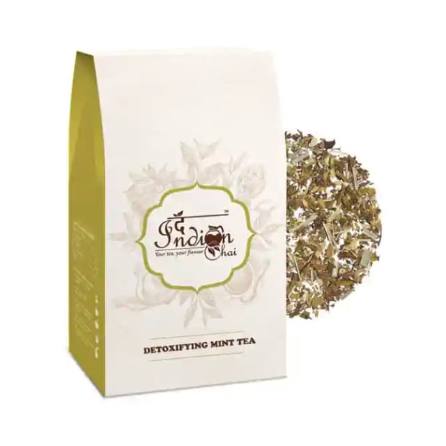 The Indian Chai Detoxifying Mint Tea (1 Packet Of 100 gm Tea)