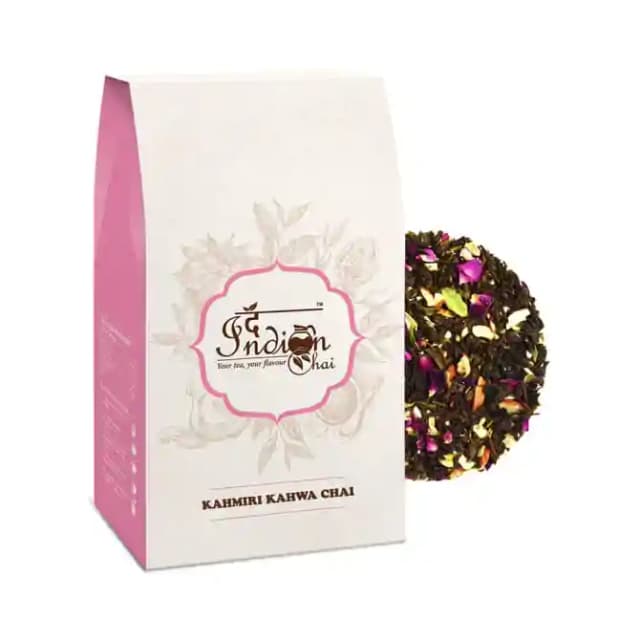 The Indian Chai Kashmiri Kahwa Chai (1 Packet Of 100 gm Tea)