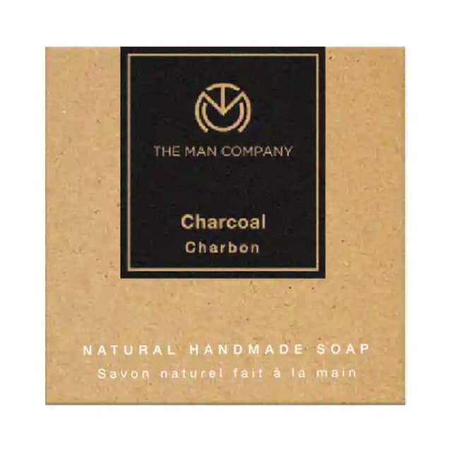 The Man Company Soap Charcoal Charbon (1 Box Of 125 gm Soap)