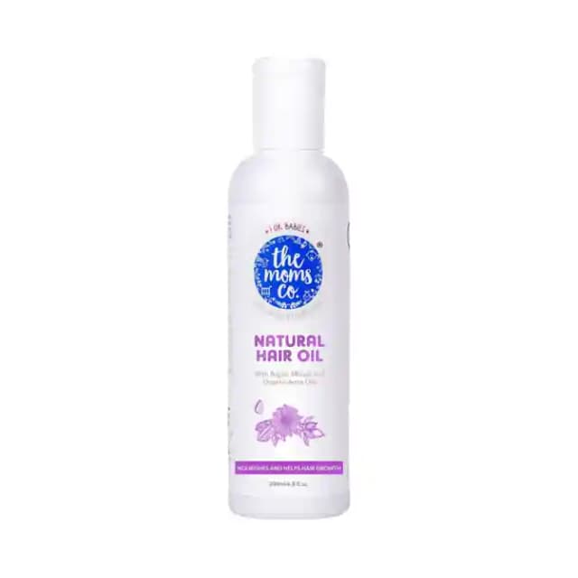 The Moms Co. Natural Baby Hair Oil (1 Bottle of 200 ml Oil)