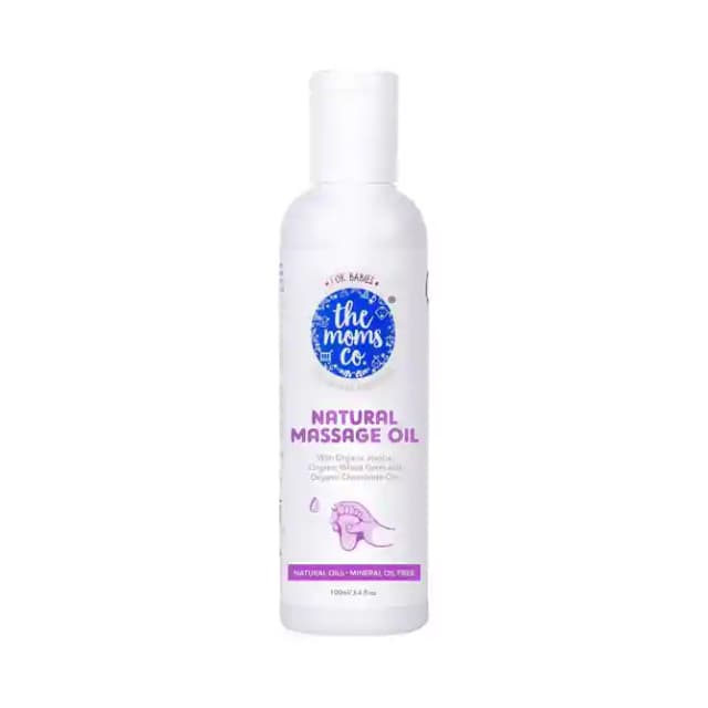 The Moms Co. Natural Baby Massage Oil (1 Bottle of 100 ml Oil)