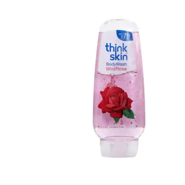 Think Skin Wild Rose Body Wash (1 Bottle of 250 ml Body Wash)