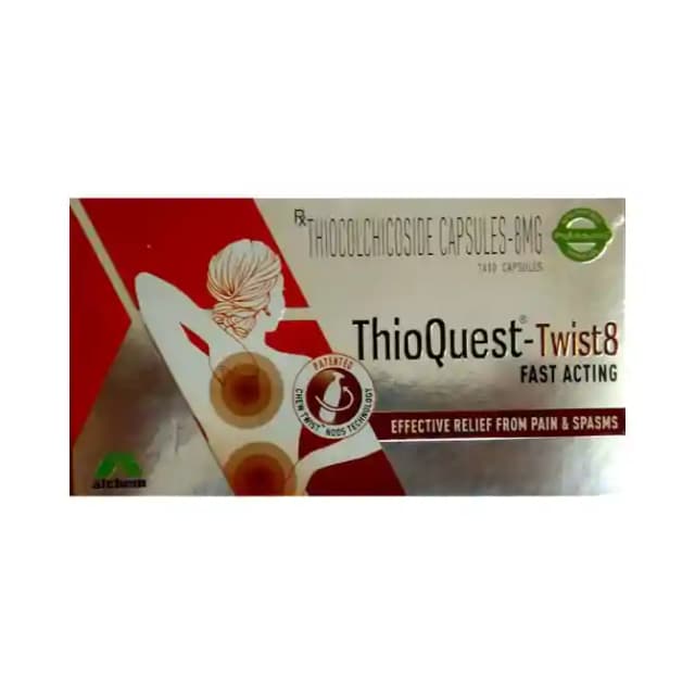Thioquest Twist 8 Fast Acting (10 soft gelatin capsules in 1 strip)