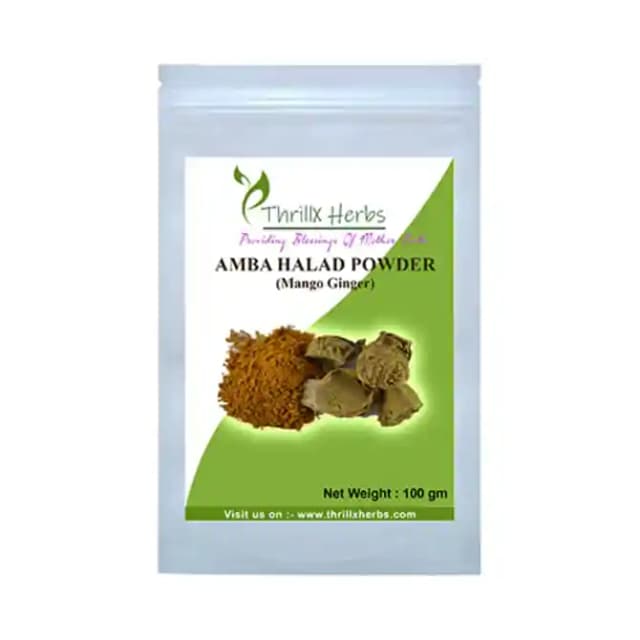 Thrillx Herbs Amba Halad Powder (1 Packet Of 100 gm Powder)