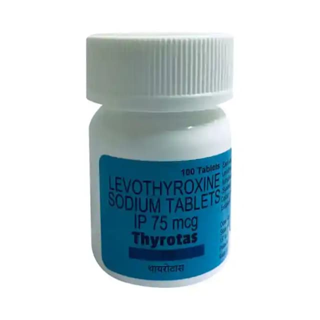 Thyrotas 75 (100 tablets in 1 bottle)