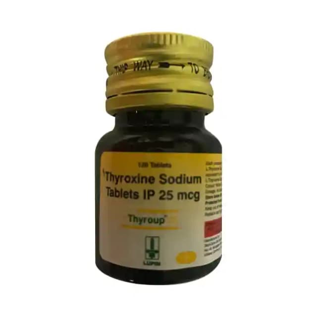Thyroup 25 (120 tablets in 1 bottle)