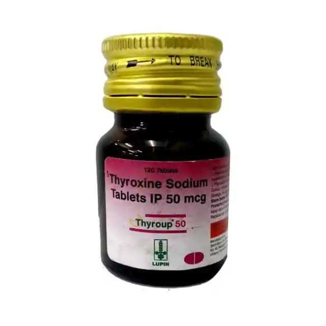 Thyroup 50 (120 tablets in 1 bottle)