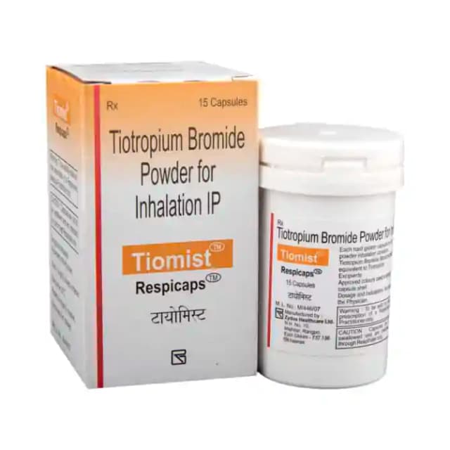 Tiomist Respicap (15 respicaps in 1 strip)