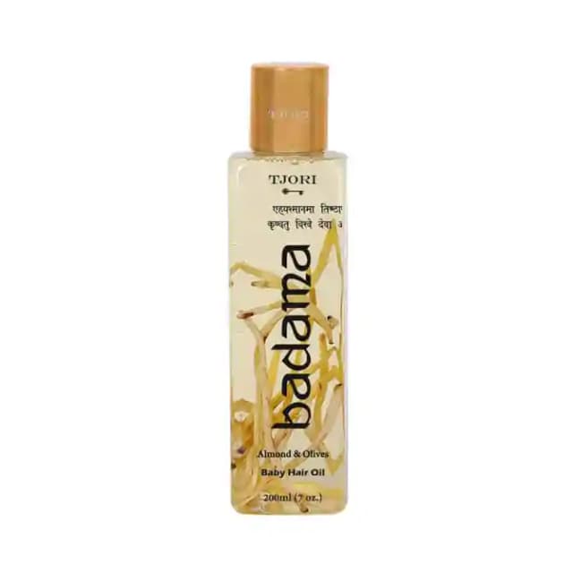 Tjori Badama Baby Hair Oil (1 Bottle of 200 ml Oil)
