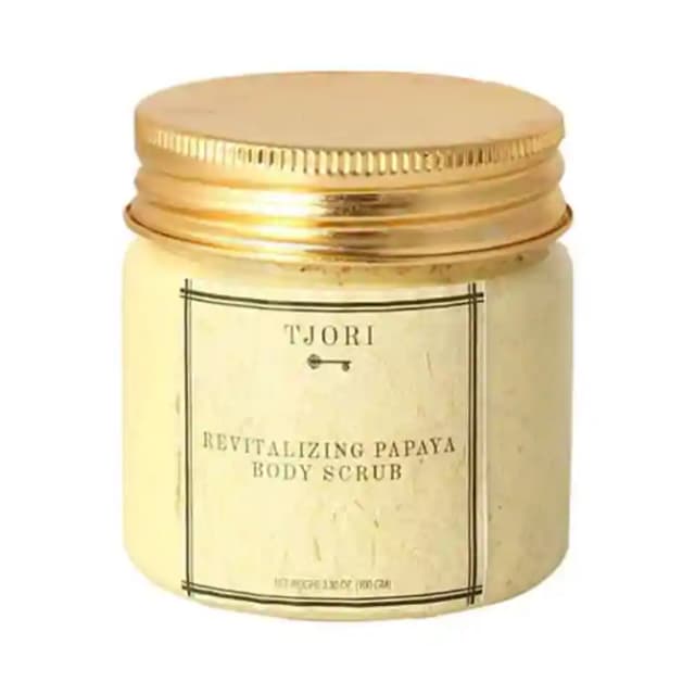Tjori Body Scrub Revitalizing Papaya (1 Jar Of 100 gm Scrub)