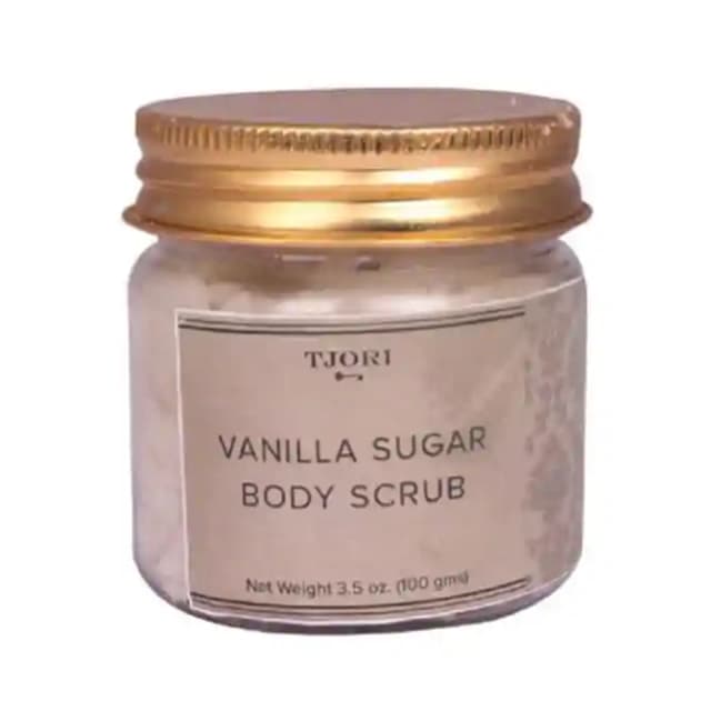 Tjori Body Scrub Vanilla Sugar (1 Jar Of 100 gm Scrub)
