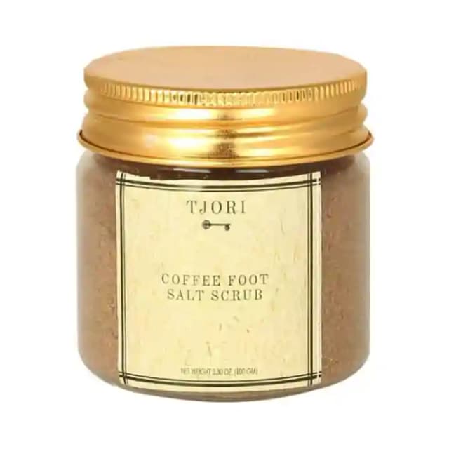 Tjori Foot Scrub Coffee Foot Salt (1 Jar Of 100 gm Scrub)