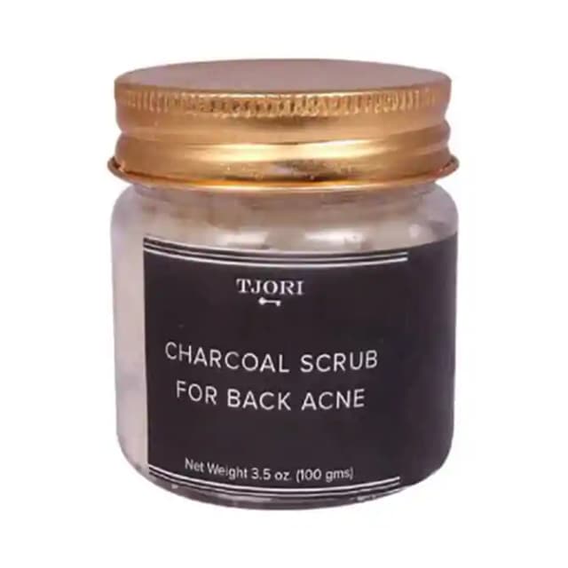Tjori Scrub Charcoal (1 Jar Of 100 gm Scrub)