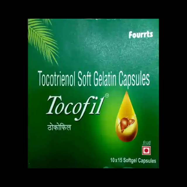 Tocofil Softgel (1 Strip Of 15 soft gelatin capsules)