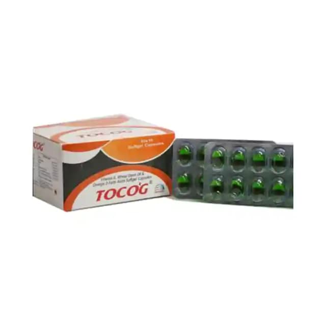 Tocog Soft Gelatin (1 Strip Of 10 soft gelatin capsules)