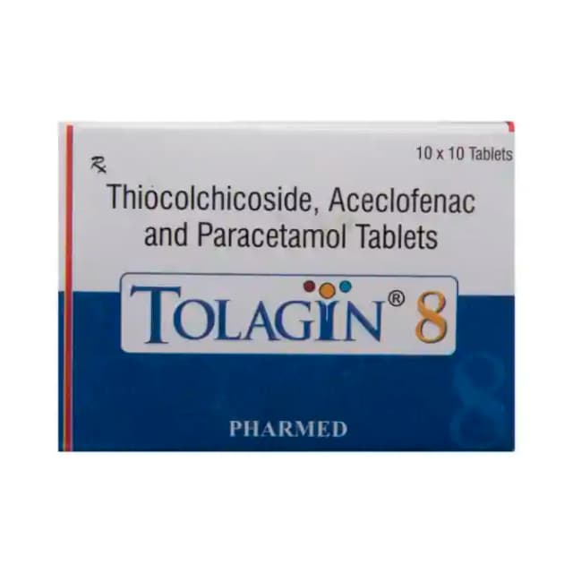 Tolagin 8 (10 tablets in 1 strip)