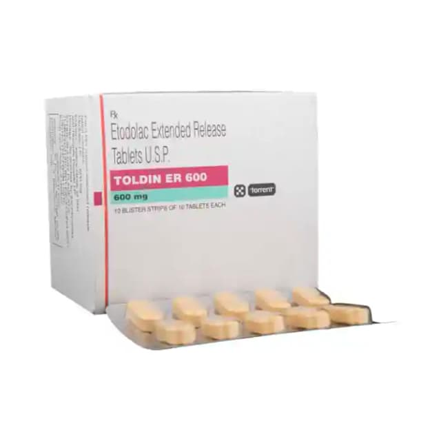 Toldin ER 600 (10 tablets er in 1 strip)