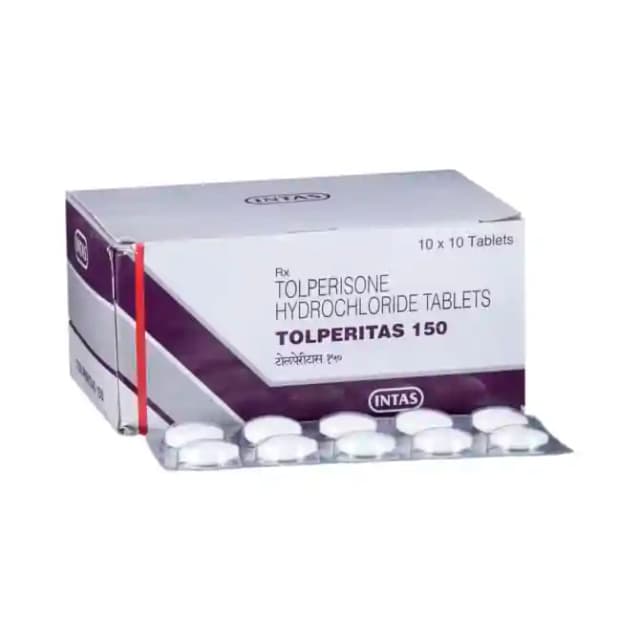 Tolperitas 150 (10 tablets in 1 strip)