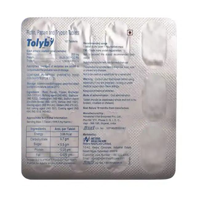 Tolyb (1 Strip Of 10 tablets)