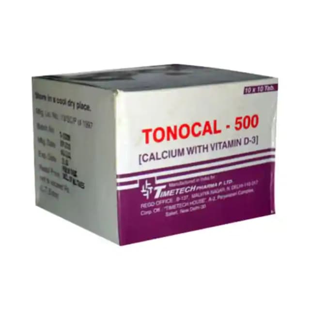 Tonocal 500mg (1 Strip Of 10 tablets)