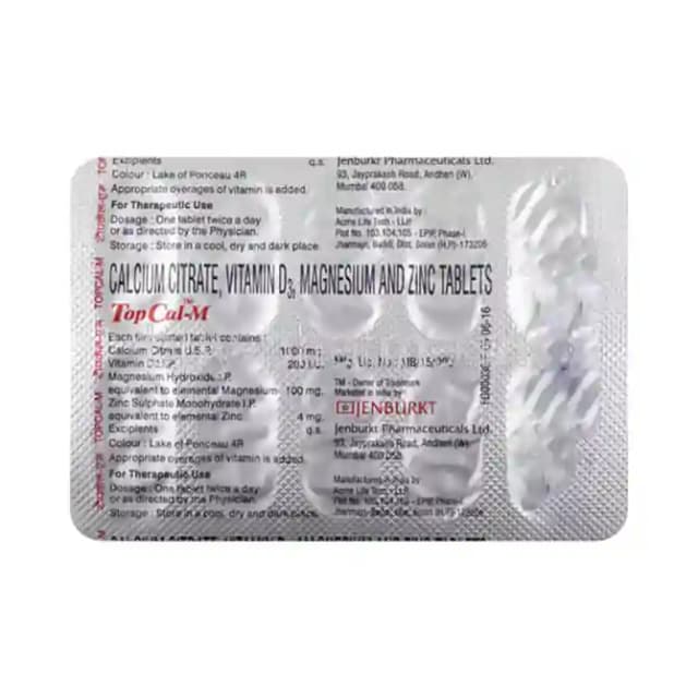 Topcal M (1 Strip Of 10 tablets)