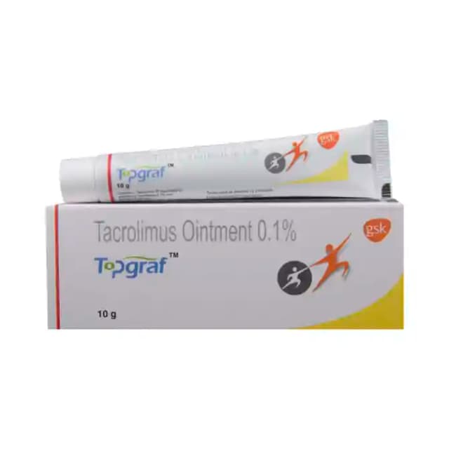 Topgraf 0.1% Ointment (10 gm in 1 tube)
