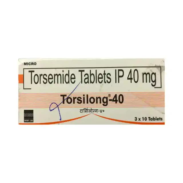 Torsilong 40 (10 tablets in 1 strip)