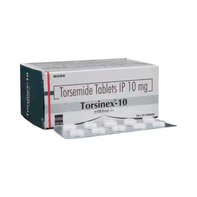 Torsinex 10 (10 tablets in 1 strip)