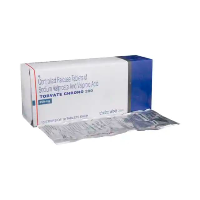 Torvate Chrono 200 CR (10 tablets cr in 1 strip)