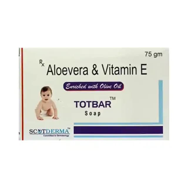 Totbar Soap (1 Box Of 75 gm Soap)