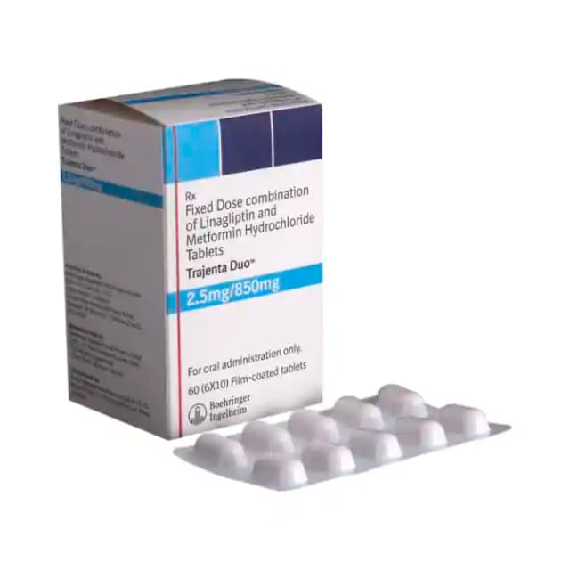 Trajenta Duo 2.5mg/850mg (10 tablets in 1 strip)