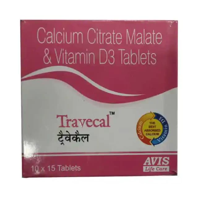 Travecal (1 Strip Of 15 tablets)