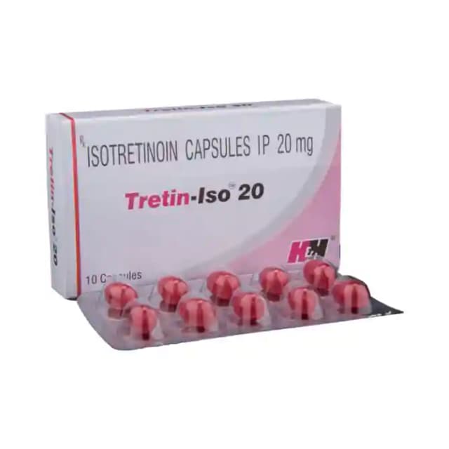 Tretin Iso 20 (10 soft gelatin capsules in 1 strip)