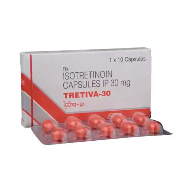 Tretiva 30 (10 soft gelatin capsules in 1 strip)