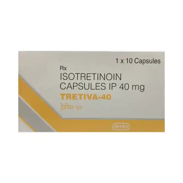 Tretiva 40 (10 soft gelatin capsules in 1 strip)