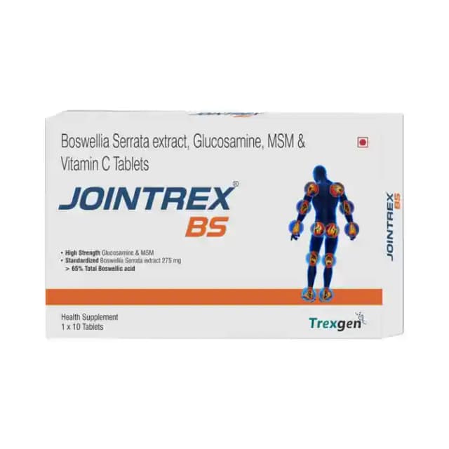 Trexgen Jointrex BS (1 Strip Of 10 tablets)