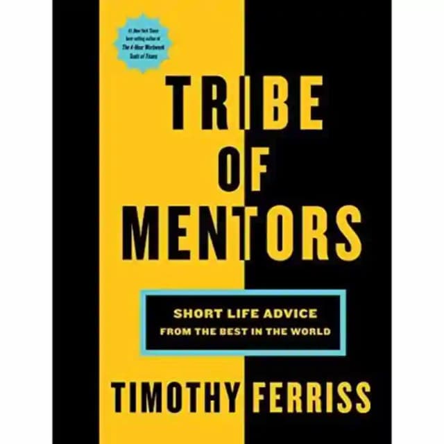 Tribe of Mentors by Timothy Ferriss (1 Packet Of 1 Book)