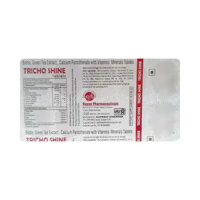 Tricho Shine (1 Strip Of 10 tablets)