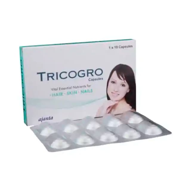 Tricogro (1 Strip Of 10 capsules)
