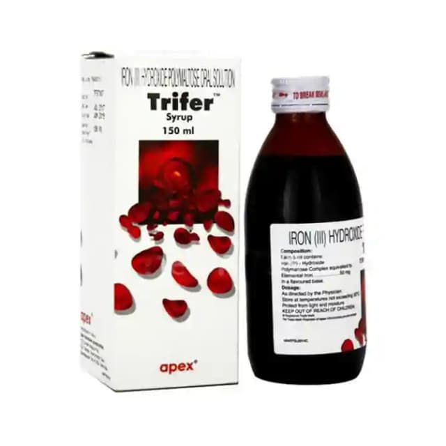 Trifer Syrup (1 Bottle of 150 ml Syrup)